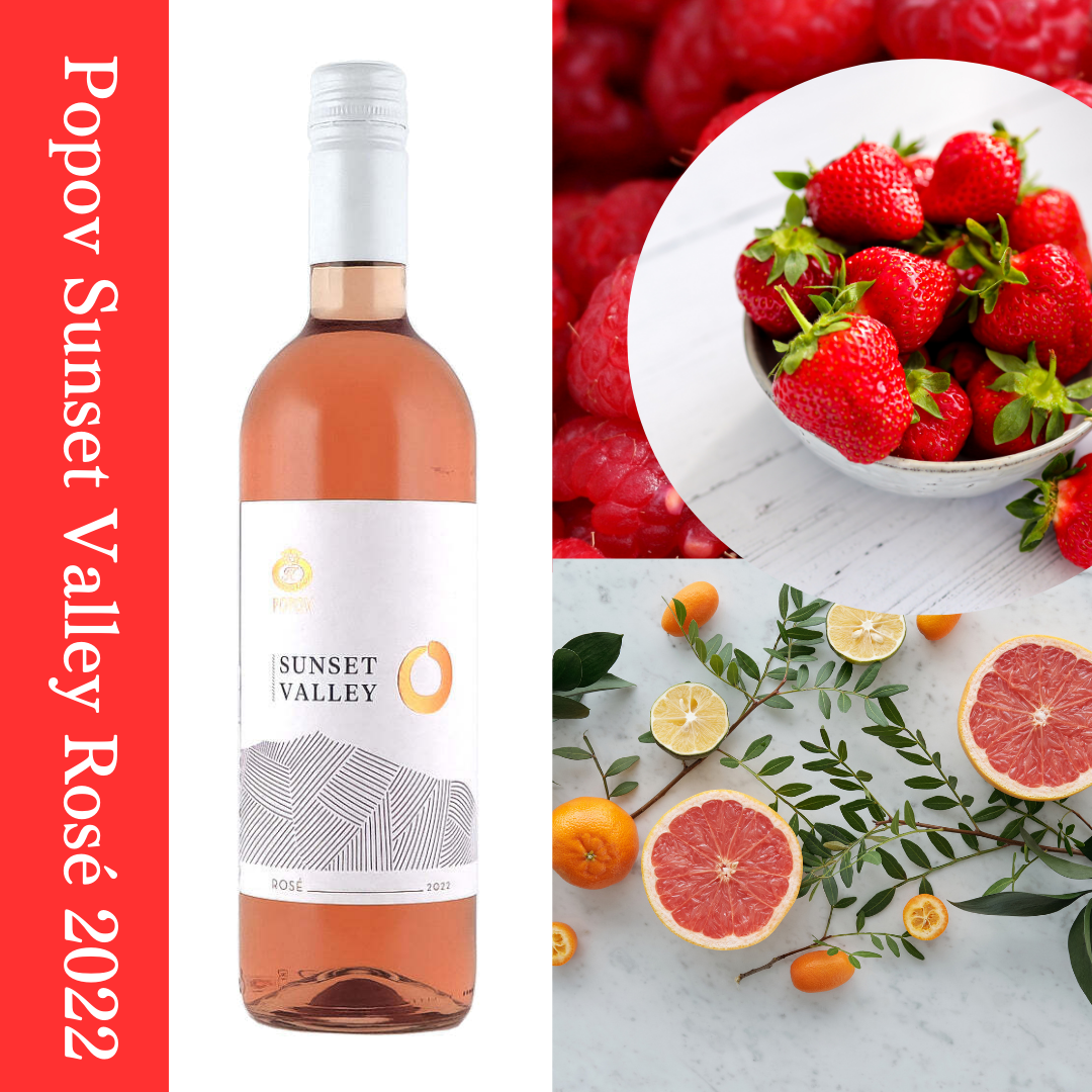 Popov Sunset Valley Rosé 2022 ポポフ サンセット ヴァレー ロゼ 2022